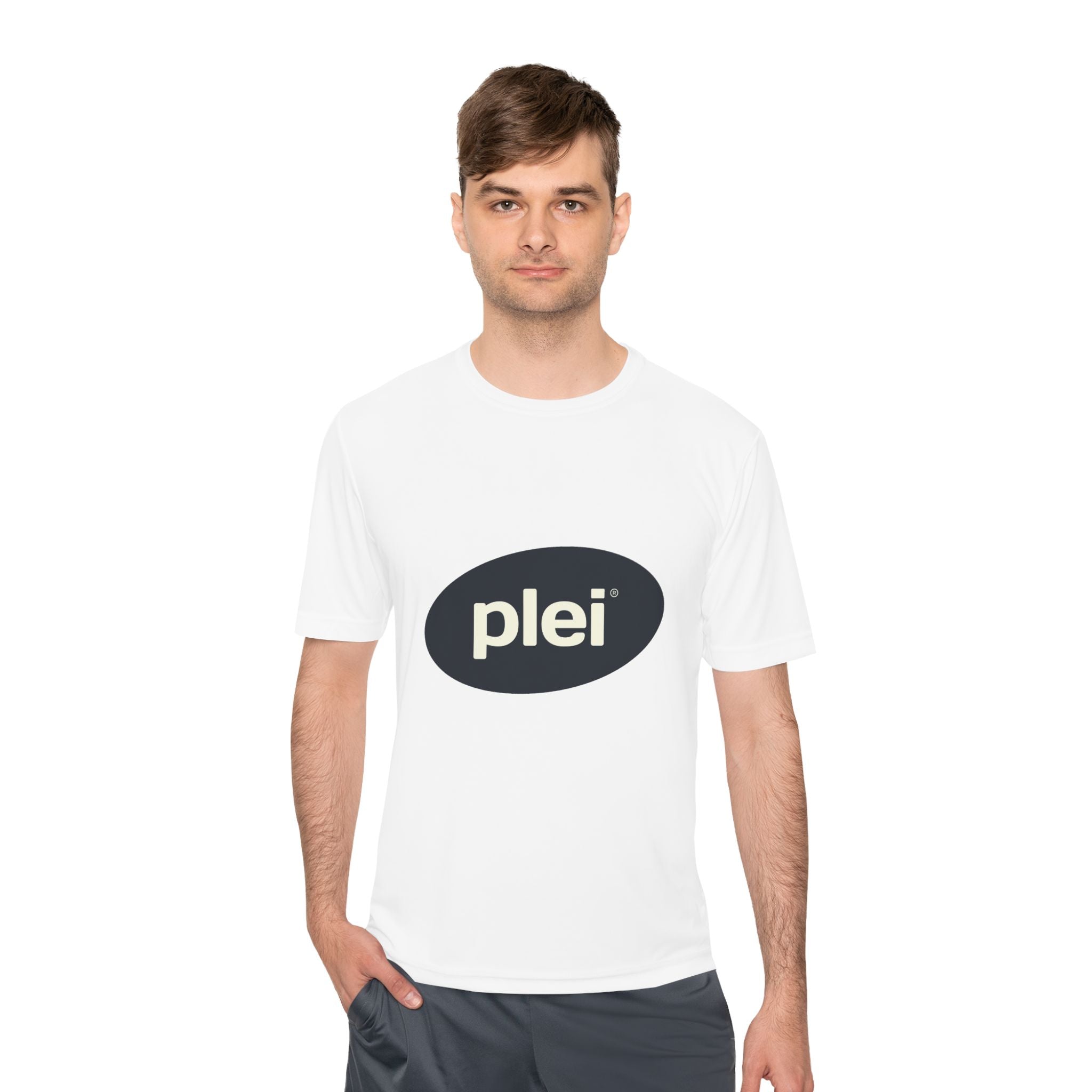 Plei Logo Moisture-Wicking Tee