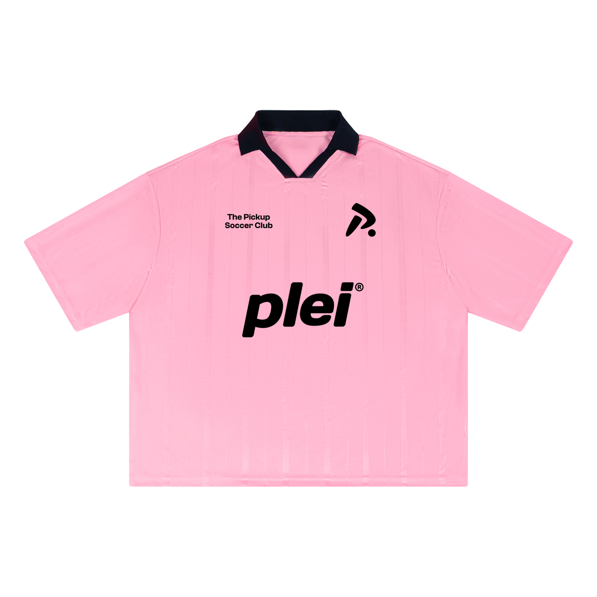 Unisex Striped Boxy Soccer Jersey