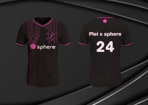 plei x sphere black jersey